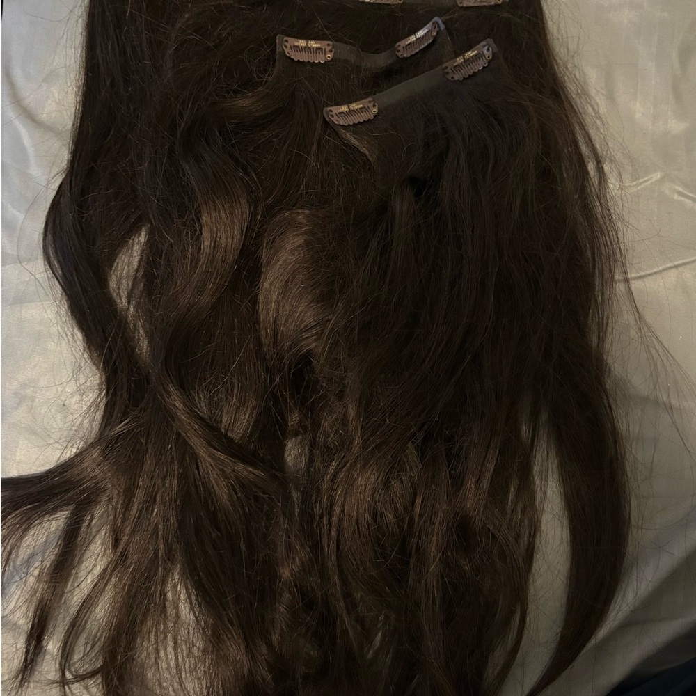 BELLAMI Silk Seam 140g 16" Mochachino Brown (1C) Hair Extensions